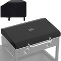 Upgraded Griddle Hinged Lid for 28' Blackstone 1517, 1853, 1605, 1803, 1839, 1856, 1885, 1924, 1983, 2094, 2137, 2145, Hard Cover with Thermometer and Cover for Blackstone 28 Inch Griddle Accessories