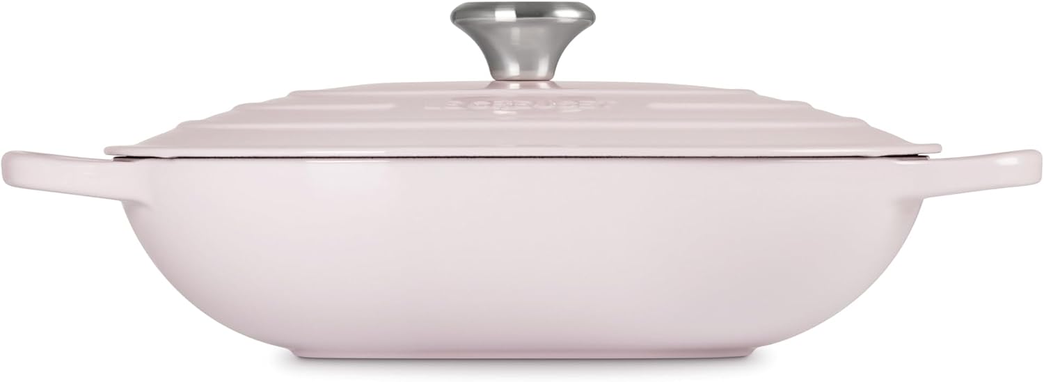 Le Creuset Enameled Cast Iron Signature Oval Casserole, 3.75 qt., Shallot