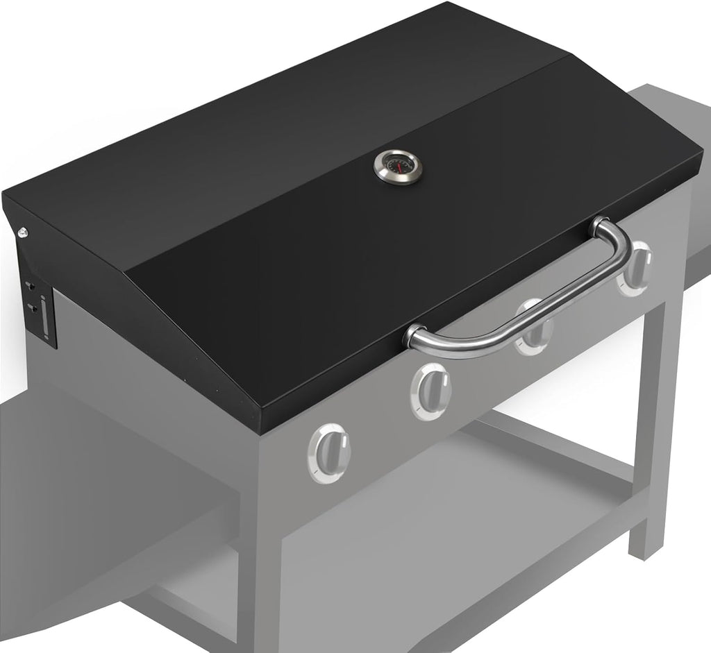with Thermometer Griddle Lid for Blackstone 36 Inch Griddle, Upgrade for Blackstone Griddle Cover 36' 1836 1554 1565 1825 1866 2149 1984 2151 1863 2122 1841 Griddle Cover