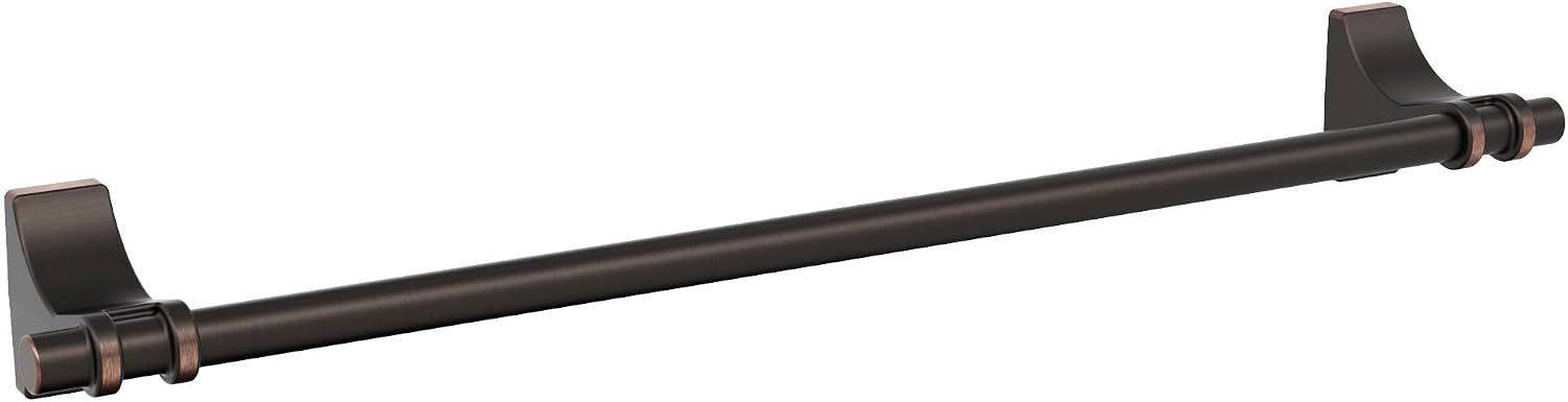 Amerock | Oil Rubbed Bronze | Davenport |Towel Bar | 18 inch (457 mm) | 3 Piece | Bathroom Accessories Set
