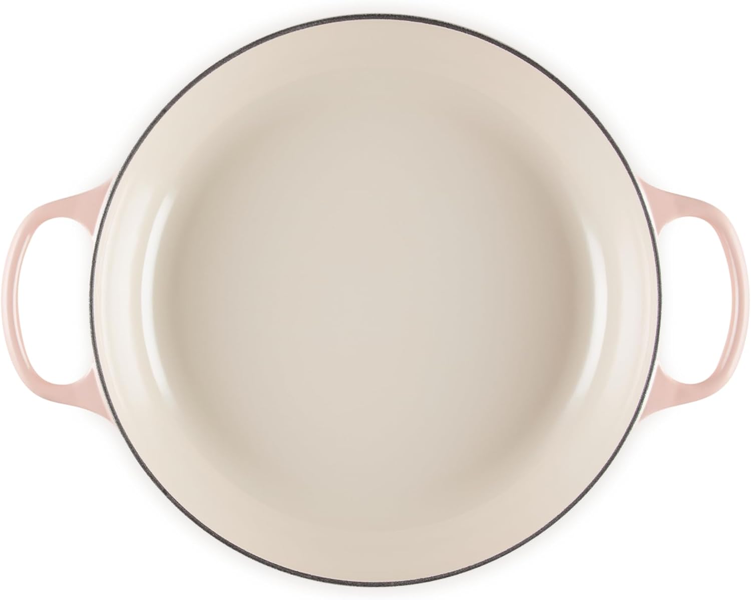 Le Creuset Enameled Cast Iron Signature Round Braiser, 3.5qt. Peche