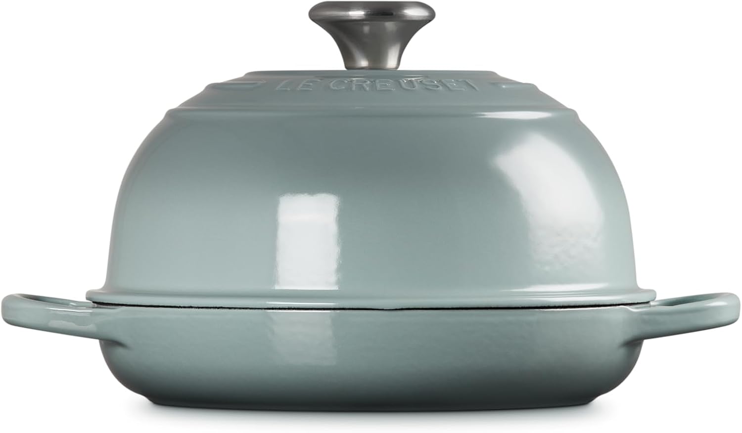 Le Creuset Enameled Cast Iron Signature Round Bread Oven, 9.5 inch, Sea Salt