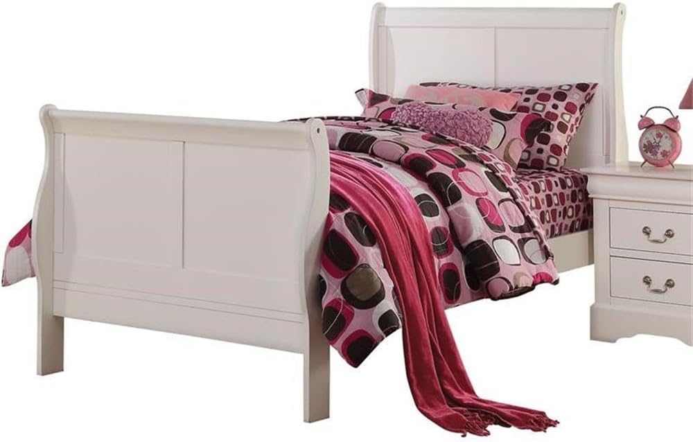 Acme Louis Philippe III Full Bed in White