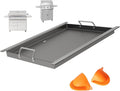 Full Size Griddle Insert for Blaze Grill 4/5 Burner Gas Grill, Flat Top Griddle Plate Replacement for BLZ-4LTE BLZ-5 Summerset Sizzler 32' & 40', RCS RJC32A, 29''L x 17.9''W No Coating-Carbon Steel