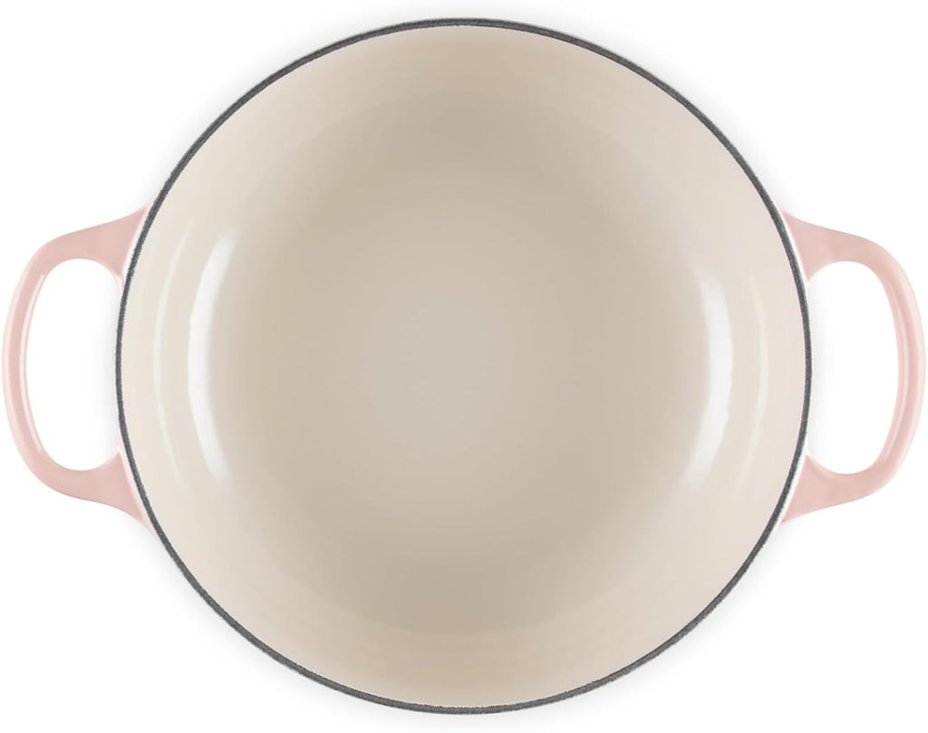 Le Creuset Enameled Cast Iron Signature Round Sauteuse, 3.5qt., Peche