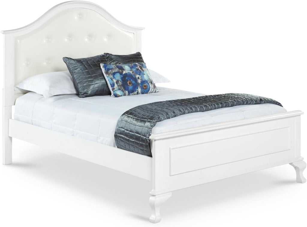 Picket House Furnishings Jenna 3 Piece Full Kids Bedroom Set in White