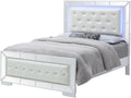 Glory Furniture Hollywood Hills Full Panel Bed in White