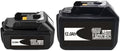 18V Li-ion Battery Compatible with LXT BL1860B BL1850B Replacement for BL1830B BL1840B LXT400 Cordless Circular Saw Angle Grinder & Blower High Capacity(6.0Ah x1 12.0Ah x1)
