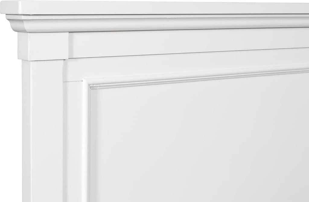 New Classic Furniture Tamarack Wood Twin Bed, White