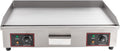 Commercial Griddle,3000W 110V Commercial Electric Countertop Griddle Stainless Iron Flat Top Grill Hot Plate BBQ 122°F to 572°F Adjustable Temp Control