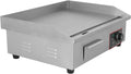 Topteng 22' Commercial Electric Griddle, Commercial Griddle Electric Flat Top Griddle Stainless Steel Countertop Griddle Grill 3000W with Drip Hole, 50-300℃ Griddle for Restaurants Home