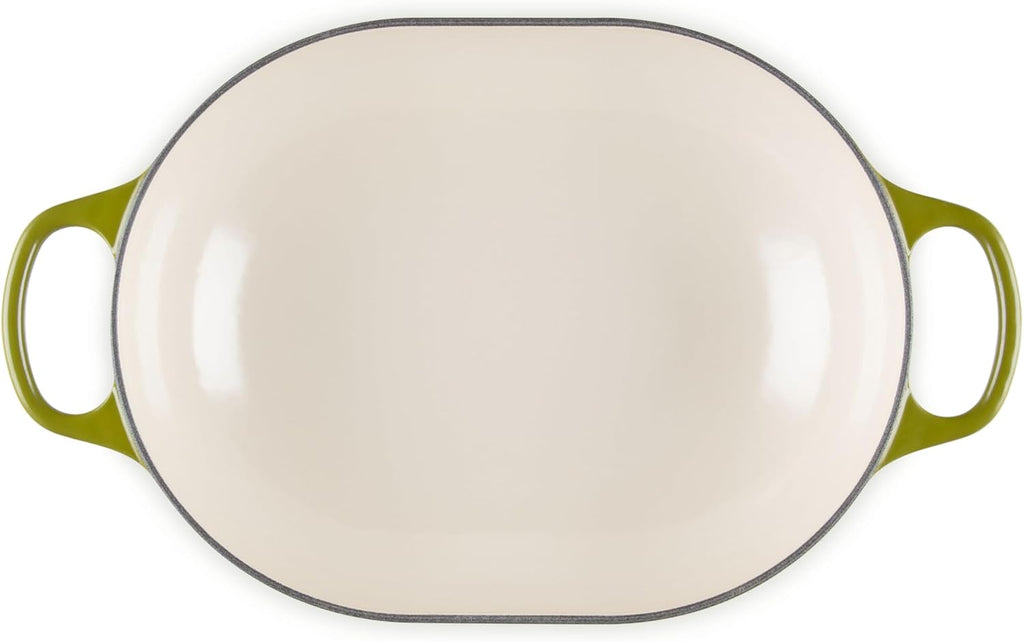 Le Creuset Enameled Cast Iron Signature Oval Casserole, 3.75 qt., Olive