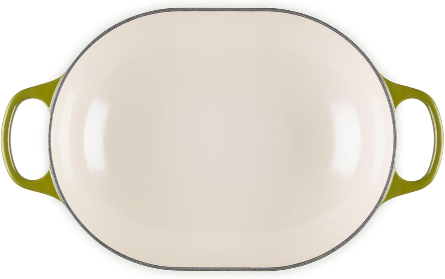 Le Creuset Enameled Cast Iron Signature Oval Casserole, 3.75 qt., Olive