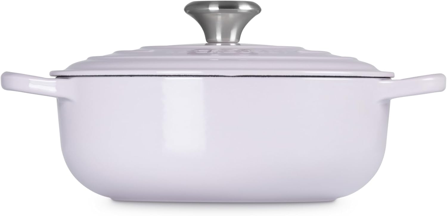 Le Creuset Enameled Cast Iron Signature Round Sauteuse, 3.5qt., Shallot