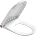 Electric Smart Bidet Toilet Seat Cover Adjustable Temp Night Light Intelligent Slow Close Lid Elongated(US)