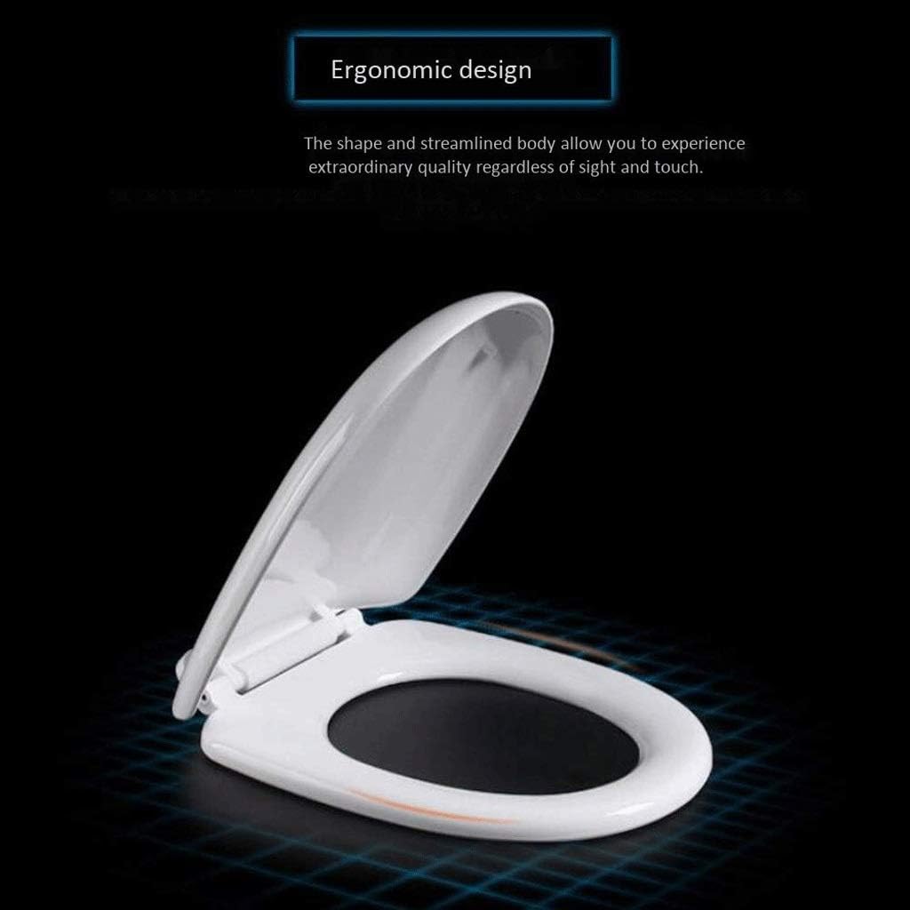 Toilet lid-Toilet Seat, Elongated Advanced Bidet, Soft Closed, Easy Installation