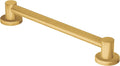 Moen YG0418BG Bathroom Safety 18-Inch Stainless Steel Modern Bathroom Grab Bar, Brushed Gold
