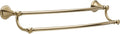 Delta Towel Rack | 24 Inch Champagne Bronze Double Bar for Kitchen or Bathroom Towels | Cassidy Accessories