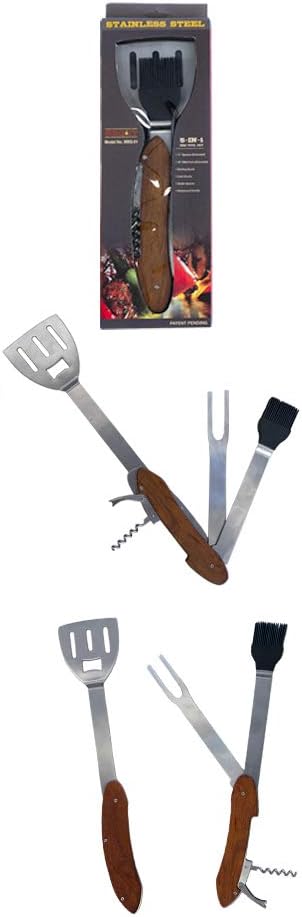 Lion Premium Grills 32-Inch Propane Grill L75000 with Lion Door and Drawer Combo with Towel Rack and Lion Refrigerator Package Deal with 5 in 1 BBQ Tool Set