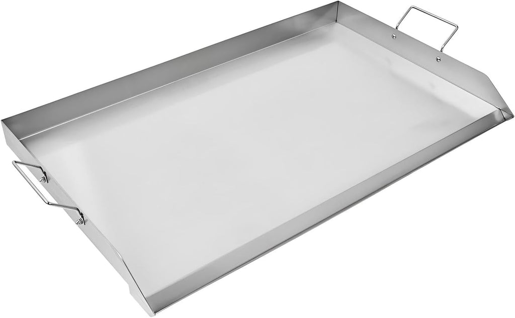 Stainless Steel Flat Top Griddle 36x22 Inch Universal BBQ Grill Pan Cookware
