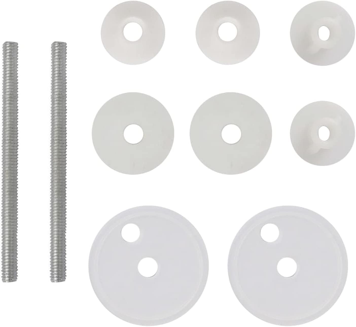 Toilet Seats with Lids 2 pcs MDF Water Toilet & Bidet Seats