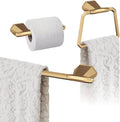 Amerock | Champagne Bronze | St. Vincent |Towel Bar | 18 inch (457 mm) | 3 Piece | Bathroom Accessories Set