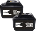 18V Li-ion Battery Compatible with LXT BL1860B BL1850B Replacement for BL1830B BL1840B LXT400 Cordless Circular Saw Angle Grinder & Blower High Capacity(2PCS-12.0Ah)