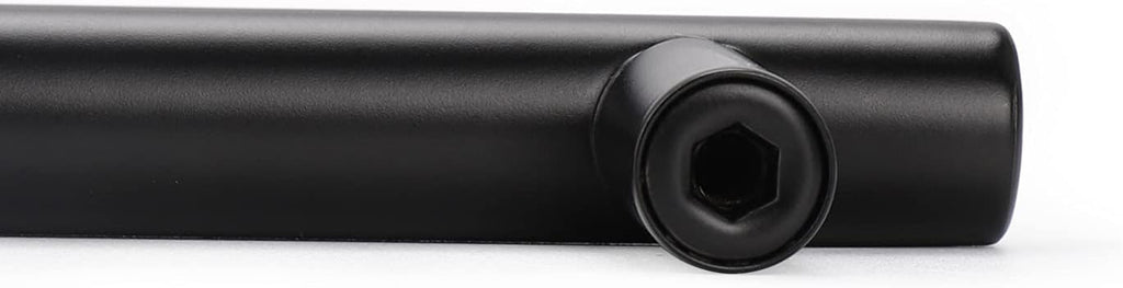 Probrico 200 Pack|3 Inch Hole Centers Flat Black Cabinet Pulls Modern Cupboard Hardware Kitchen Cabinet T Bar Handle Dresser Pulls, 5 Inch Total Length