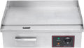 Commercial Electric Griddle 22' 3000W Flat Top Griddle Grill Teppanyaki Grill Non-Stick Countertop BBQ Grill Adjustable Temp Control for Pancake Chicken Steak