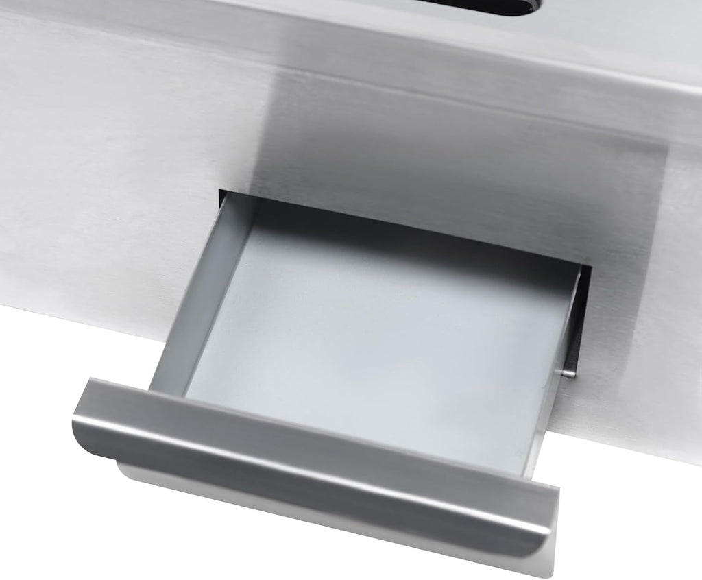 Commercial Electric Griddle 1600W, Restaurant Non-Stick Teppanyaki Flat Top Gril Adjustable Temperature Control 122°F-572°F, Countertop Griddle Tabletop Grill Stainless Steel Cooking Plate