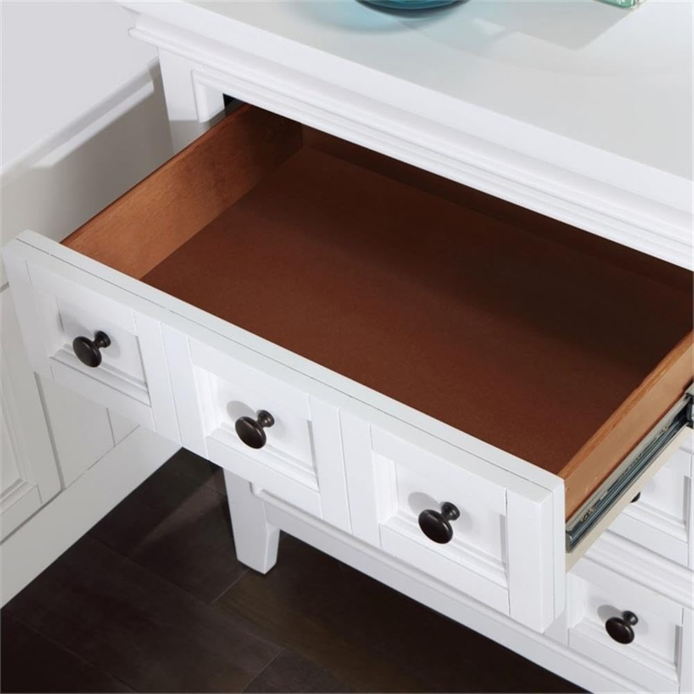 Furniture of America Ender 3pc White Wood Bedroom Set - Twin + 2 Nightstands