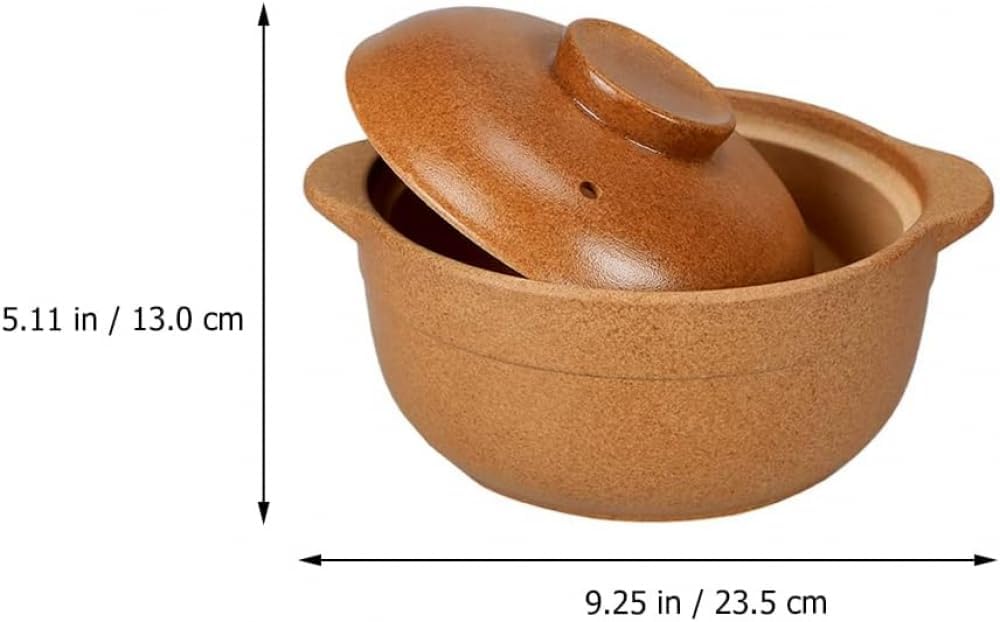 Pots Set Pot Casserole Pot Soup Pot Kitchen Ceramic Soup Cooking Pot Stove Stew Pot Household Cookware Ceramic Stew Pot Ceramic Braiser Pan Ceramic Bibimbap Pot