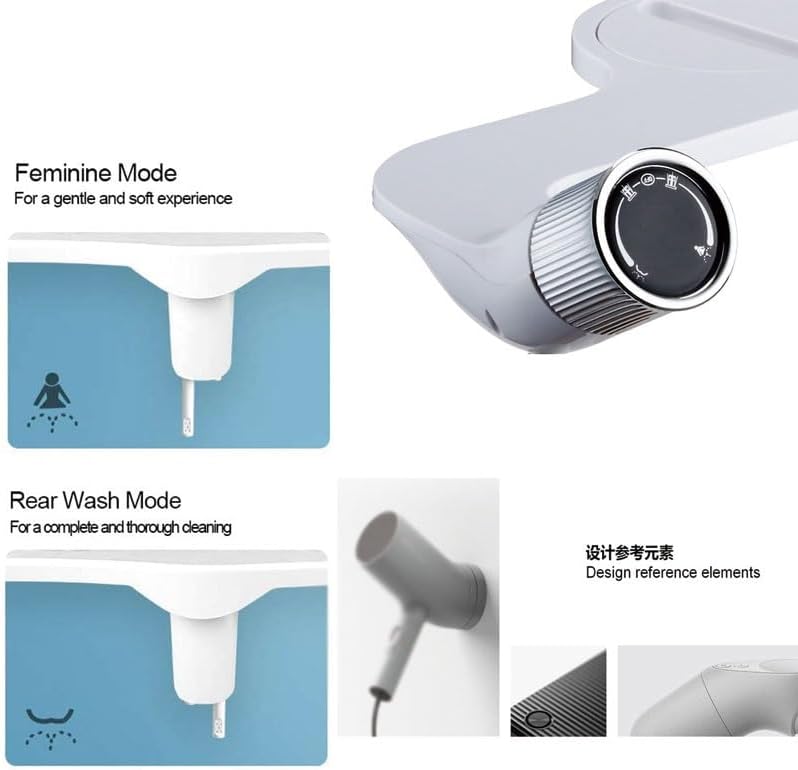Non-electric Bidet Single-cold Self-cleaning Easy-to-install Butt Wash Toilet Accessories