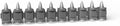 ⅝″ Steel/Concrete Nails Compatible With Hilti DX460/DX351/DX2/DX5/DX6-MX - 500 Count Flat Head Shoot-Drive Nails with Galvanized coat- Heavy-Duty Construction for Steel & Industrial Projects