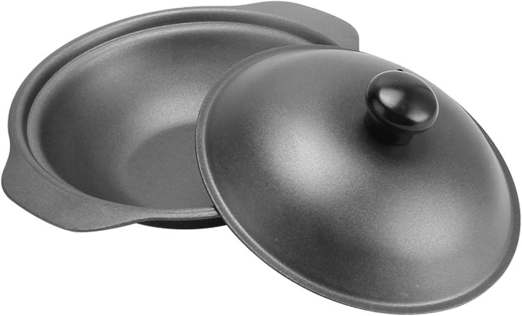 Glass Cooking Pot Pot Iron Cast Oven Casserole Chicken Claywith Lid Hot Container Braised Rice Stew Shabuenameled Pan Soup Braiser Pans Dish Pot,