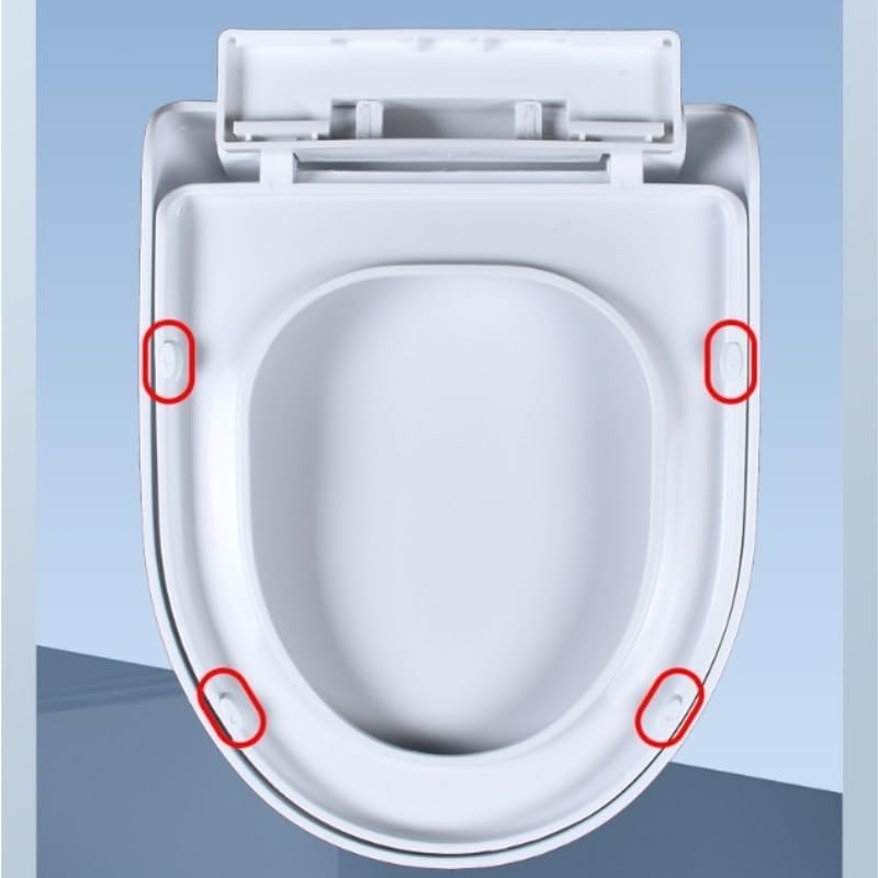Thickened Toilet Parts O Type Seats Bidet Cover