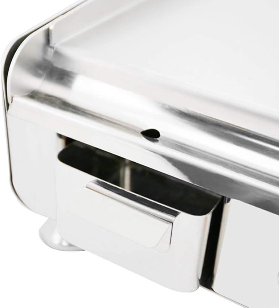 ALDKitchen Flat Top Griddle | Electric Grill with Manual Control | 18.50' x 16.14'