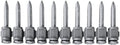 1¼″ DX Nails For Hilti DX460/DX351/DX2/DX5/DX6-MX. 500x 32mm Concrete/Steel Nails with Galvanized Zinc Coating-Heavy-Duty Construction Fasteners for Commercial & Residential Projects