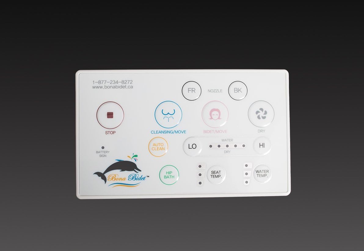 Bona Electric Bidet Hybrid Instant Heat Class A Extravagance BB8800 Elongated