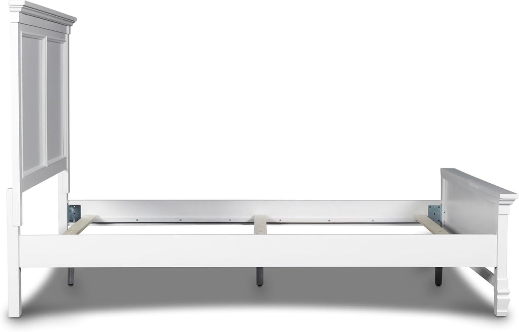 New Classic Furniture Tamarack Wood Twin Bed, White