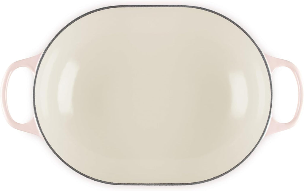 Le Creuset Enameled Cast Iron Signature Oval Casserole, 3.75 qt., Peche