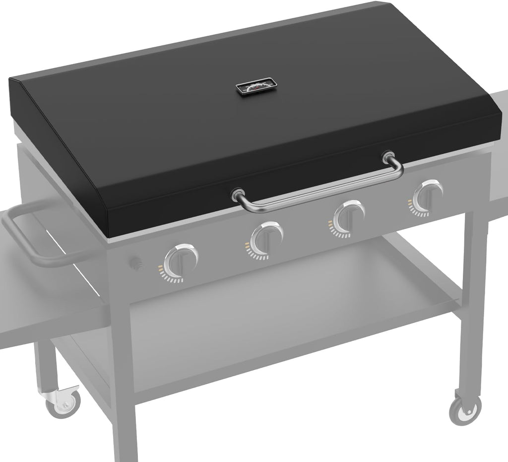 Upgraded Hinged Lid for Blackstone 36 inch Griddle 1554 1863 1825 1818 1565 1560 2149 1841 1866 2122, Hard Cover Hood for Blackstone 36' Griddle, Universal Lid for Most Brand 36-Inch Griddles