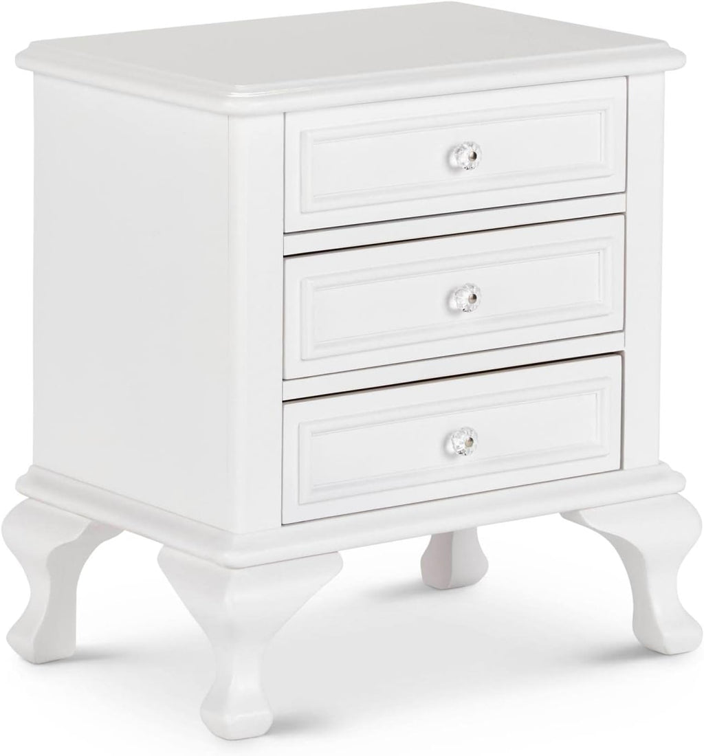 Picket House Furnishings Jenna 3 Piece Full Kids Bedroom Set in White