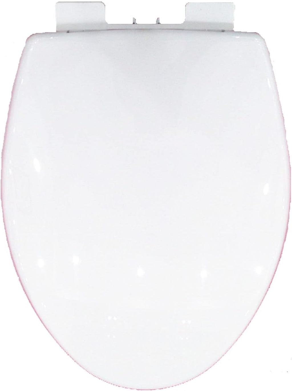 Toilet Seat Soft Close Toilet Seat Commercial Open Front Toilet Seat with Cover, Soft Close Toilet Seat Plastic Large Opening(Round)