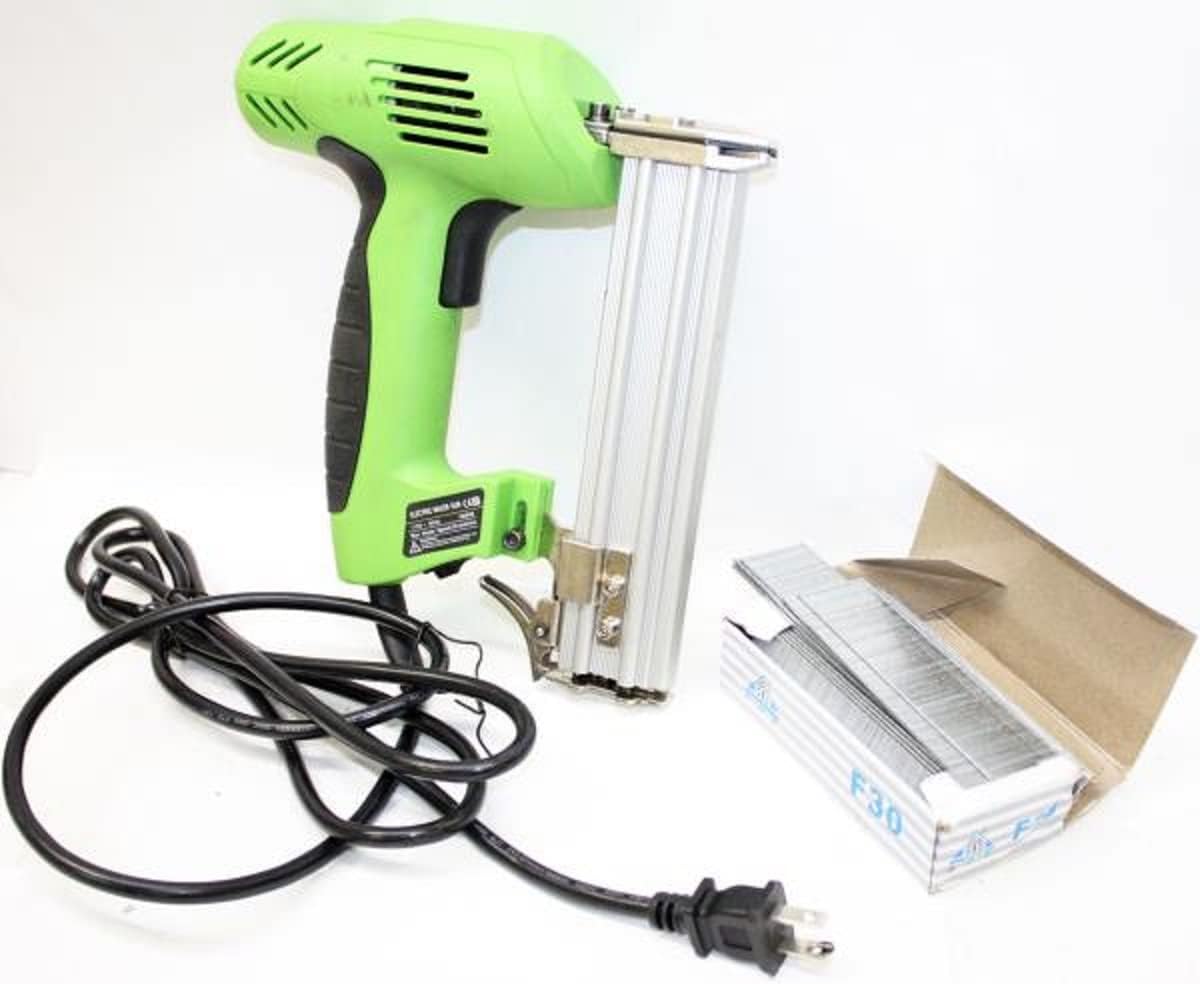 NEW Electric Brad Nailer Gun Woodworking Pinless Nail Gun 1800 W,Jikkolumlukka