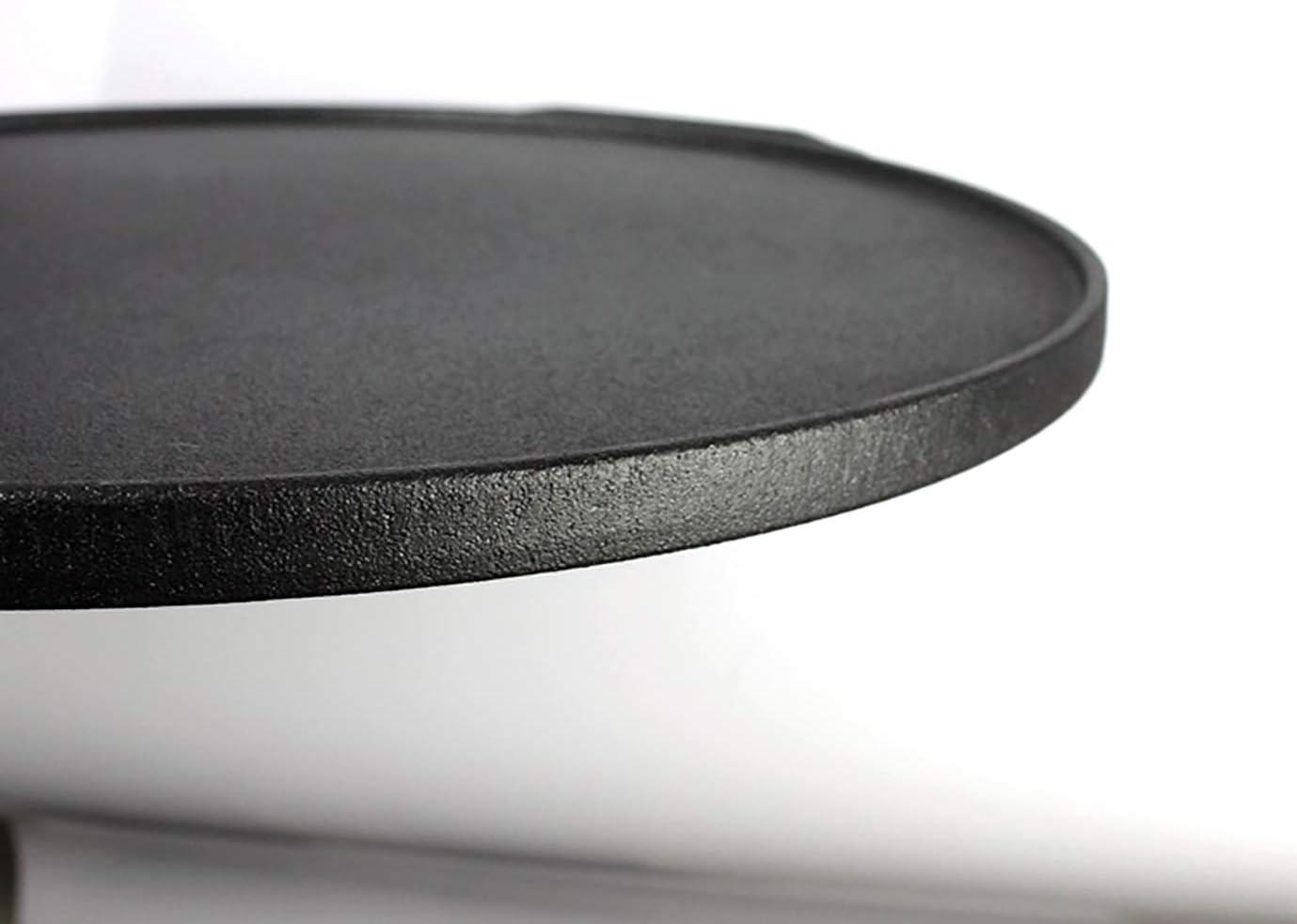 Cast Iron Double-Sided Baking Pan Grid Cast Iron Grill And Griddle Combo. Reversible 41CM Grill/Griddle Pan With Easy-Grip Handles