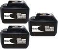 18V Li-ion Battery Compatible with LXT BL1860B BL1850B Replacement for BL1830B BL1840B LXT400 Cordless Circular Saw Angle Grinder & Blower High Capacity(3PCS-12.0Ah)