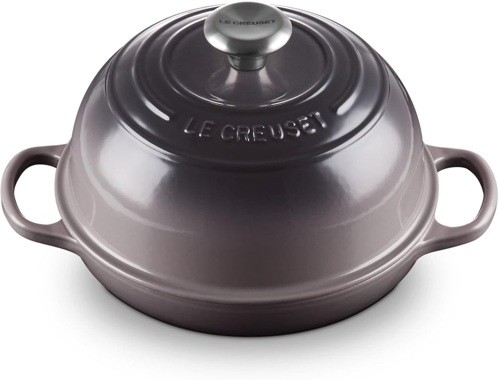 Le Creuset Enameled Cast Iron Signature Round Bread Oven, 9.5 inch, Oyster