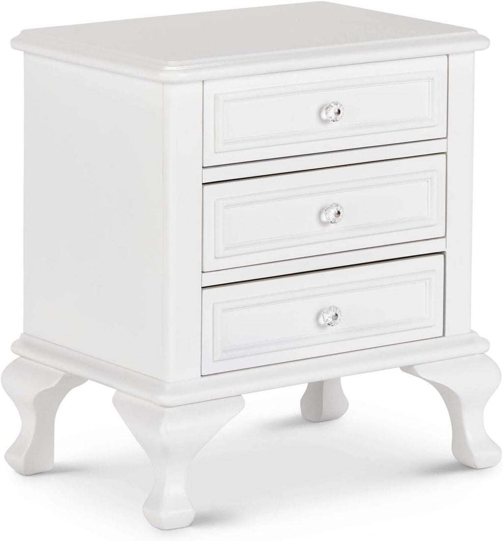 Picket House Furnishings Jenna 3 Piece Twin Kids Bedroom Set in White