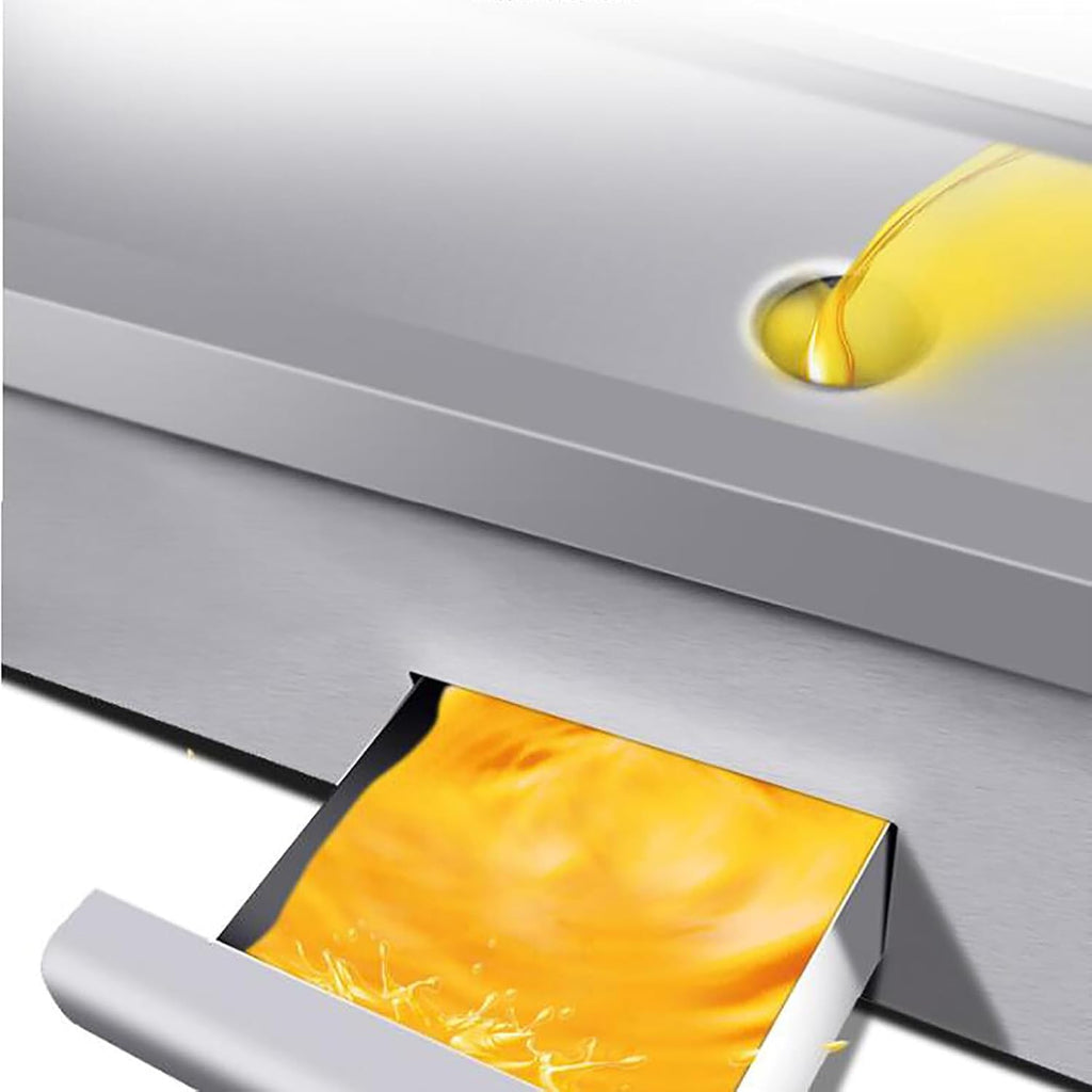 4400W 28' Commercial Electric Countertop Griddle Flat Top Grill Hot Plate, Adjustable Thermostatic Control 122-572°F